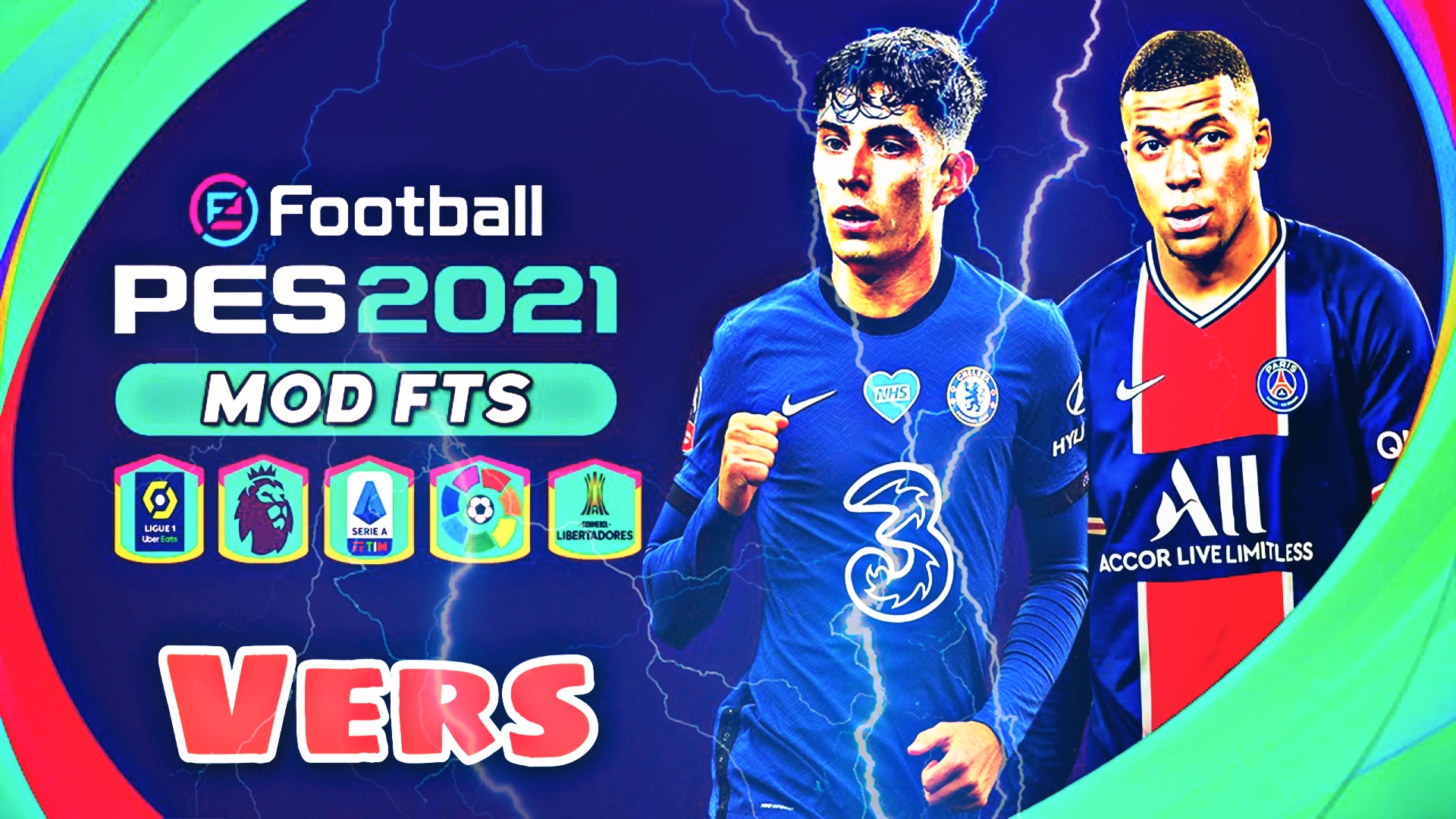 تحميل لعبة FTS 2021 بمود PES 2021 للأندرويد أوفلاين بدون نت