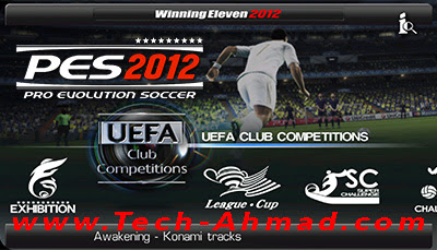 تحميل لعبة pes 2012 apk  للاندرويد كاملة برابط مباشر و بحجم صغير من ميديا فاير