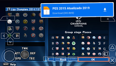 تحميل لعبة pes 2019 للاندرويد بدون نت من ميديا فاير