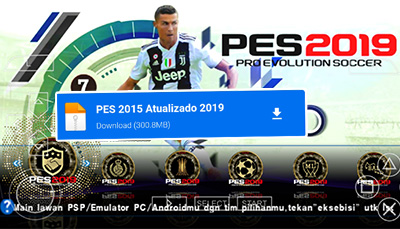 تحميل لعبة pes 2019 للاندرويد بدون نت من ميديا فاير