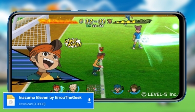 تحميل لعبة ابطال الكرة الفرسان inazuma eleven Go للاندرويد من ميديا فاير