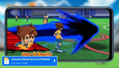 تحميل لعبة ابطال الكرة الفرسان inazuma eleven Go للاندرويد من ميديا فاير