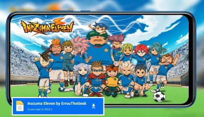 تحميل لعبة ابطال الكرة الفرسان inazuma eleven Go للاندرويد من ميديا فاير