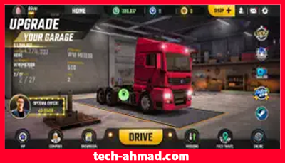 تحميل لعبة محاكي الشاحنات الدولية للاندرويد والايفون Truck Simulator
